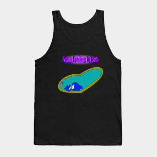 Young Dolphins In Love Tank Top